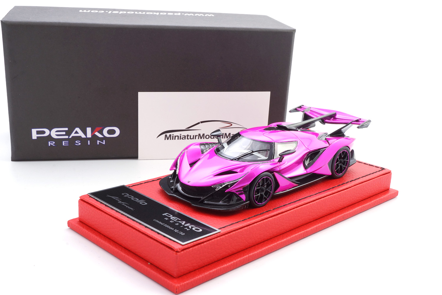 Peako 32906 Apollo Automobil Apollo IE - Flash Pink 1:43