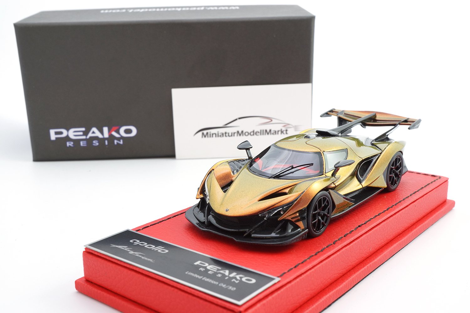 Peako 32907 Apollo Automobil Apollo IE - Chameleon Gold 1:43