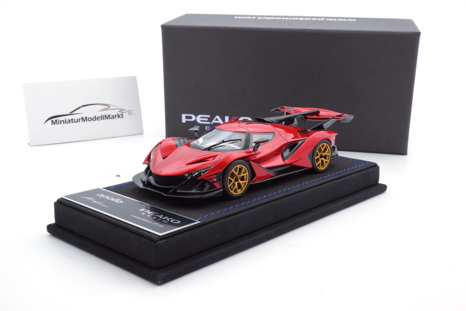 Peako 32912 Apollo Automobil Apollo IE - F1 Red 1:43