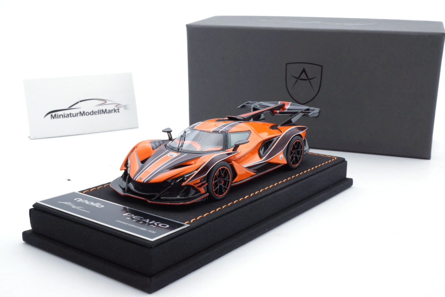 Peako 32916 Apollo Automobil Apollo IE - Orange Dragon 1:43