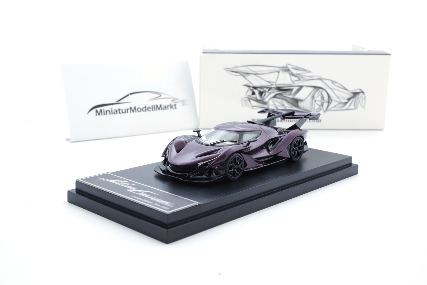 Peako 62901 Apollo Automobil Apollo IE - Purple 1:64