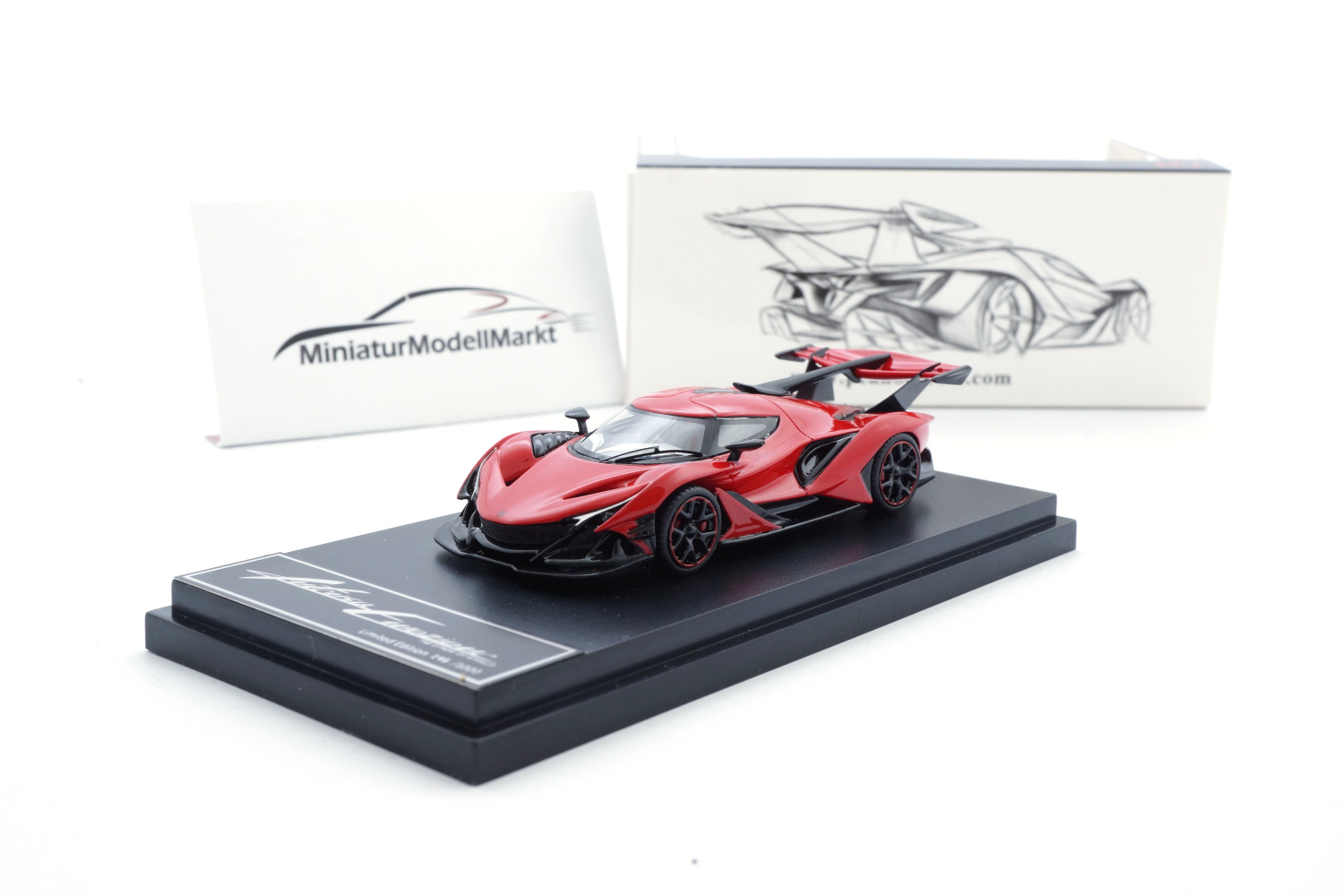 Peako 62902 Apollo Automobil Apollo IE - Red 1:64