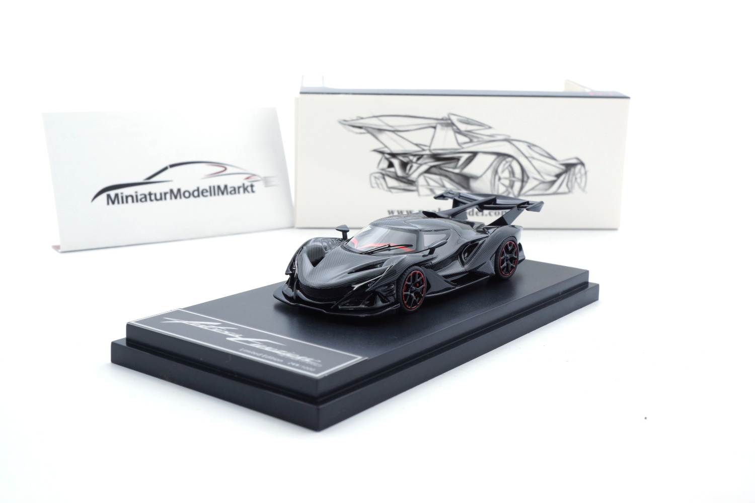 Peako 62904 Apollo Automobil Apollo IE - Full Carbon 1:64