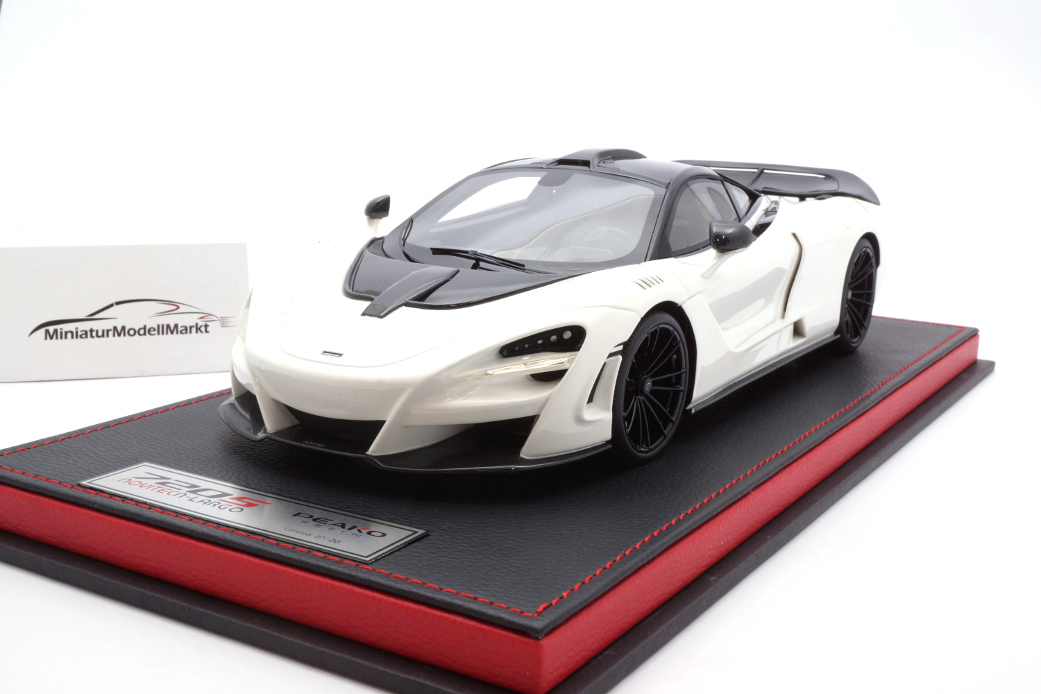 Peako 83400 Novitec McLaren 720S N-Largo - White 1:18