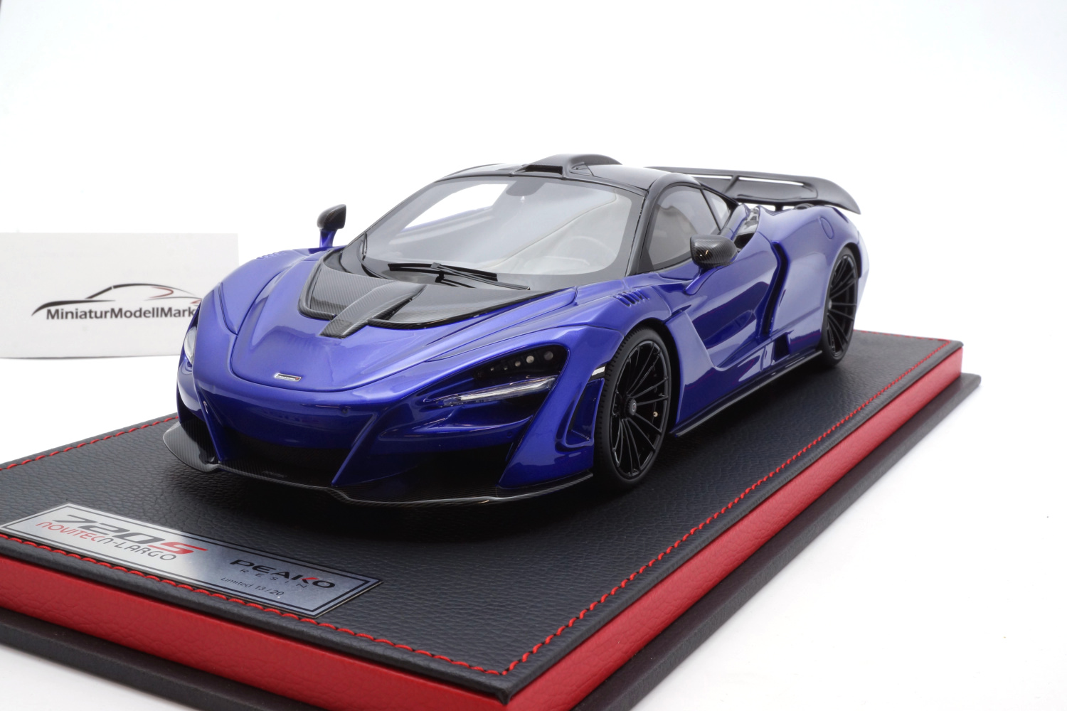 Peako 83406 Novitec McLaren 720S N-Largo - Metallic Blue 1:18