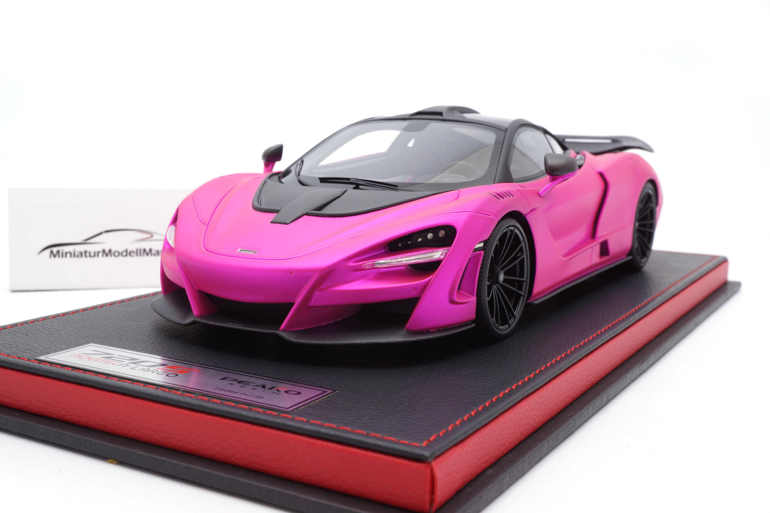 Peako 83409 Novitec McLaren 720S N-Largo - Flash Pink 1:18