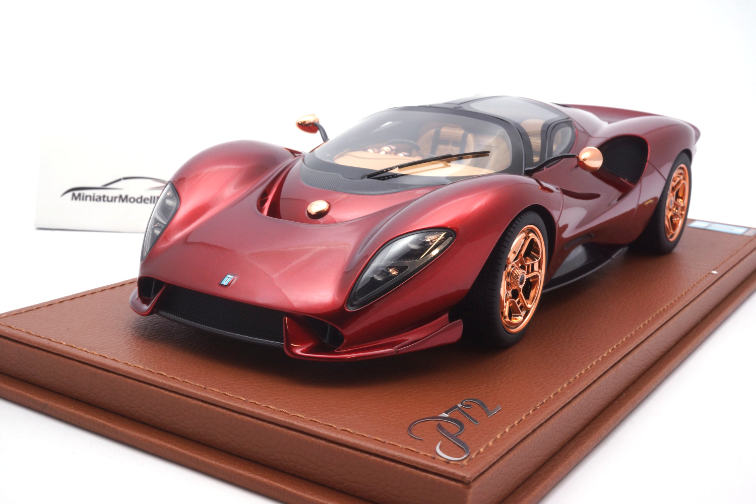 Peako 83800 De Tomaso P72 - Soul Red 1:18