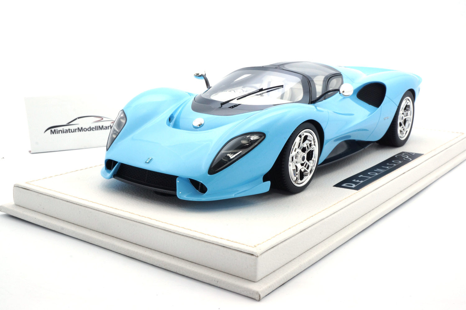 Peako 83801 De Tomaso P72 - Meissen Blue - Dealer Edition 1:18