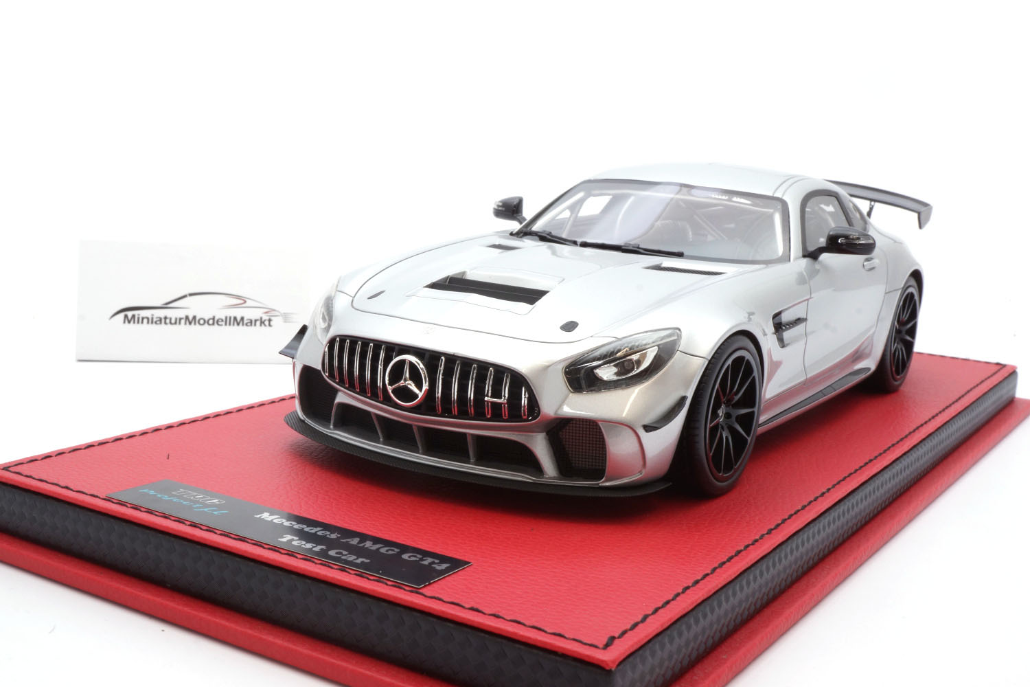 Peako TAG1 Mercedes-Benz AMG GT4 Test Car - Team TRC - Silber 1:18