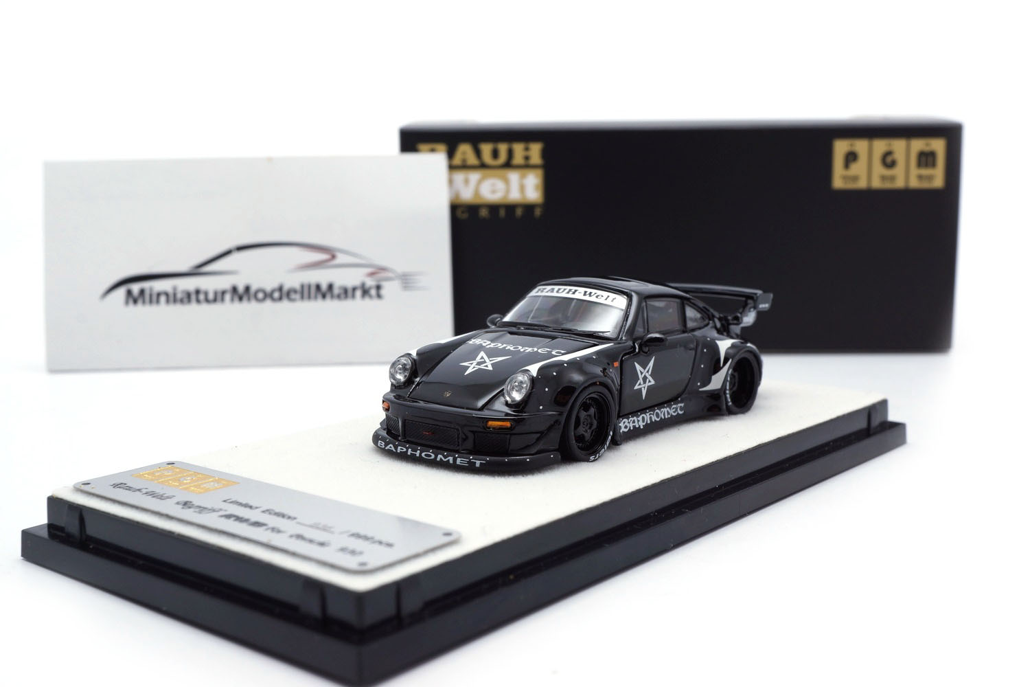 PGM 640210 Porsche 911 (930) - RWB - Baphomet Demon 1:64