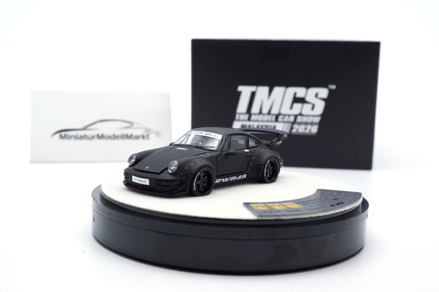 PGM tmcs26-rwb Porsche 911 (964) RWB - Matte Black - TMCS 2026 1:64