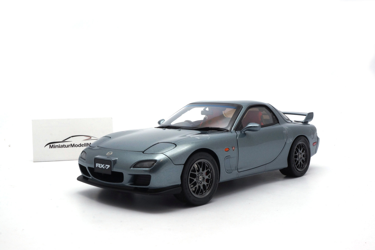 Polarmaster PLM22-001-3 Mazda RX-7 Spirit R - Metallic Grey (inkl. Motor) 1:18