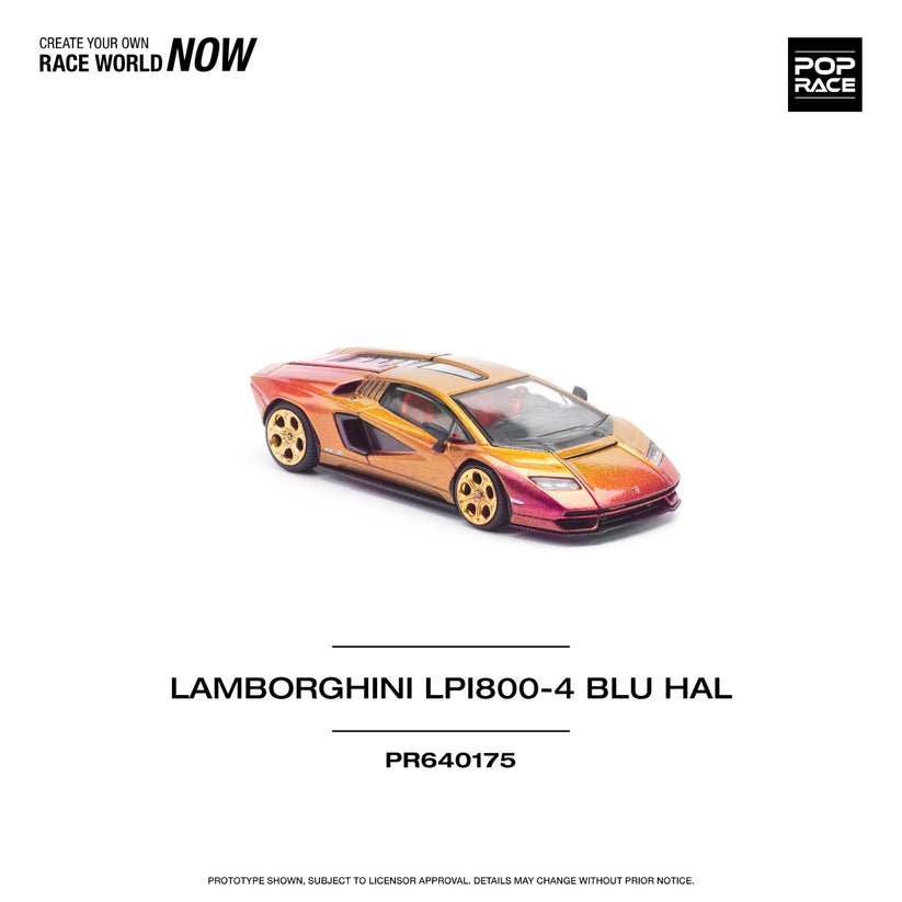 POPRACE PR640175 Lamborghini LPI800-4 Blu Hal 1:64