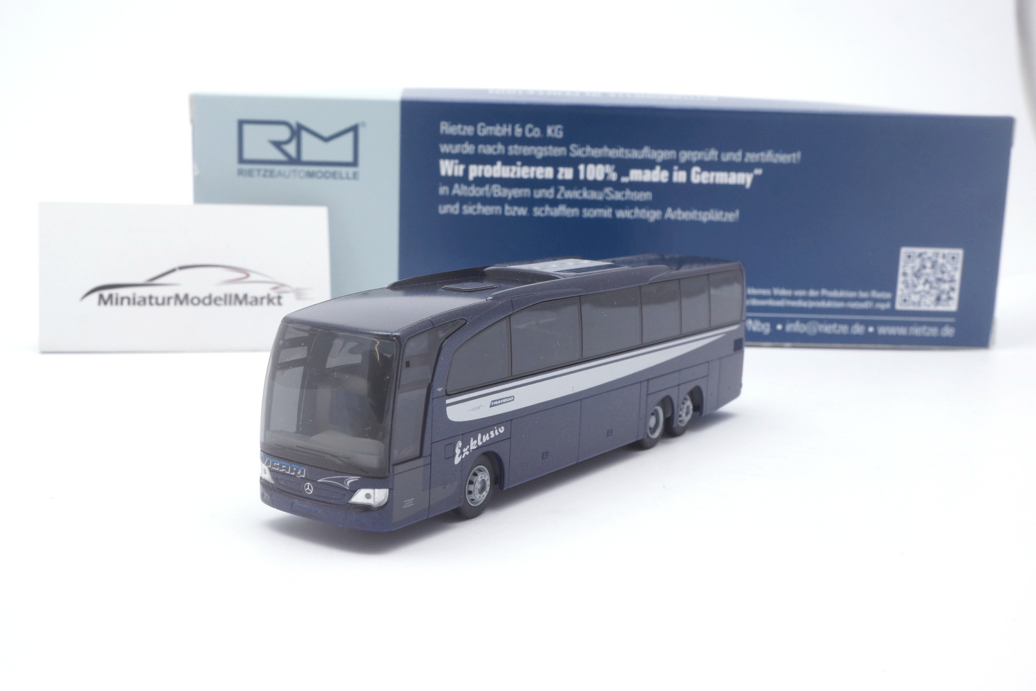 Rietze 69713 Mercedes-Benz Travego M E6 Vicari Rodenbach, 1:87 1:87