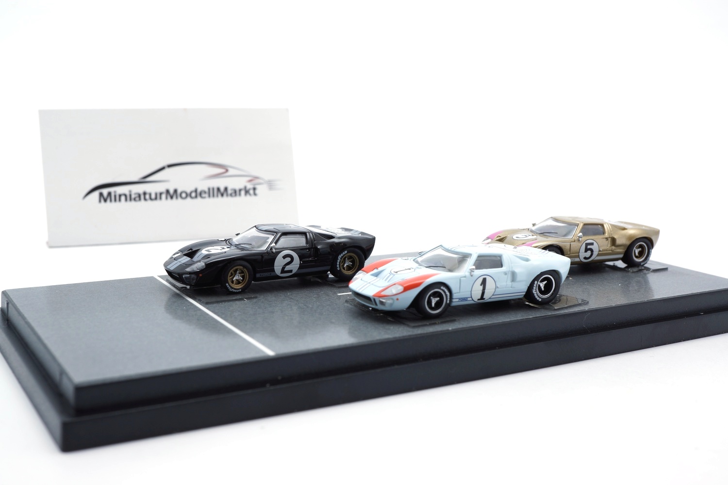 Brekina SAI5515 Ford GT 40 Set - Sieger Le Mans 1966 (SAI) 1:87