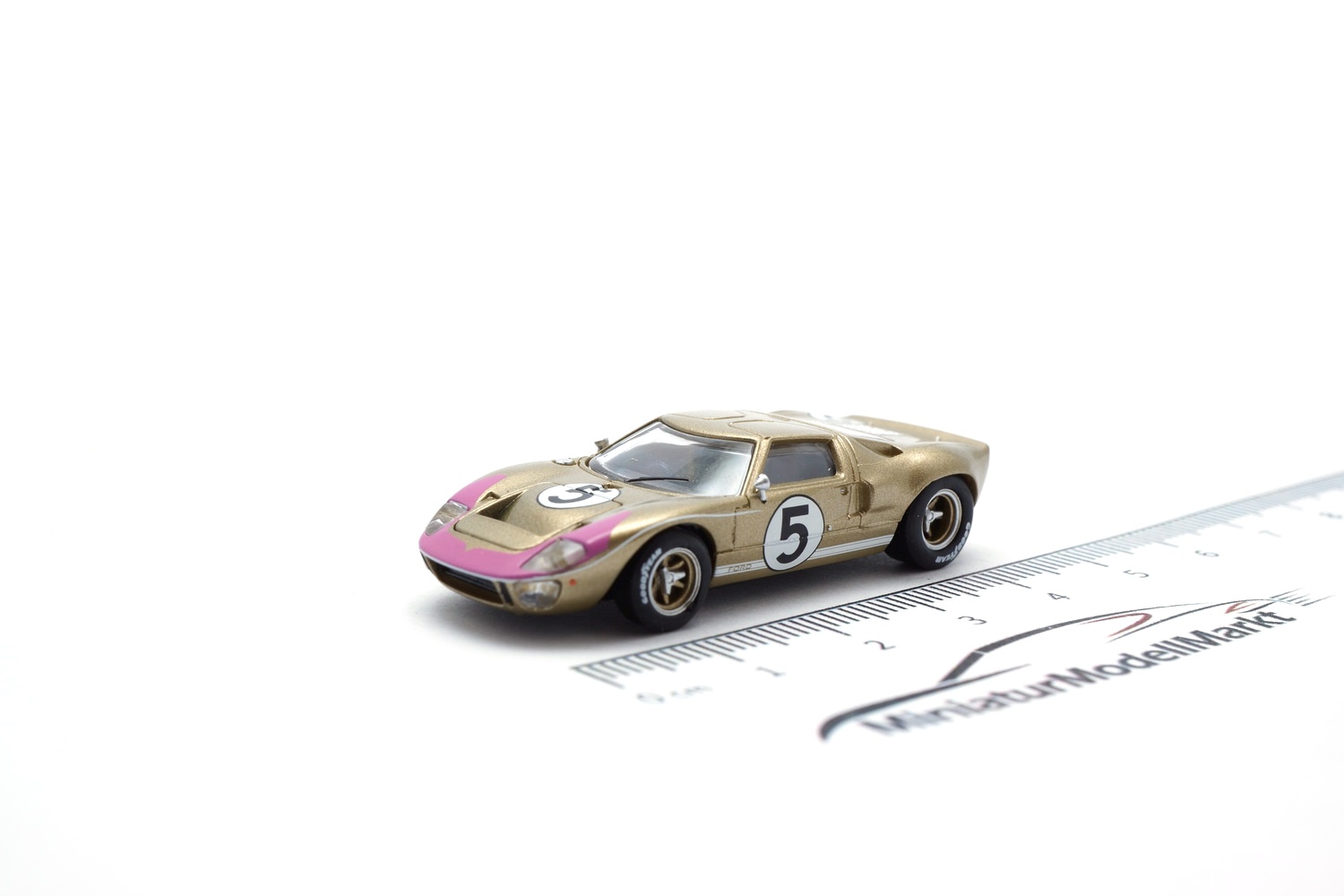 Brekina SAI5518 Ford GT 40 #5 - Le Mans 1966 (SAI) 1:87