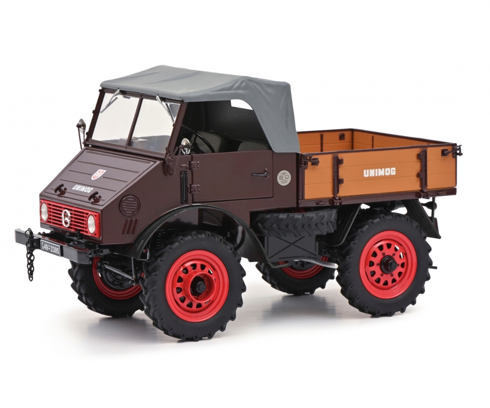 Schuco 450017500 MB Unimog U401 rot 1:18 1:18