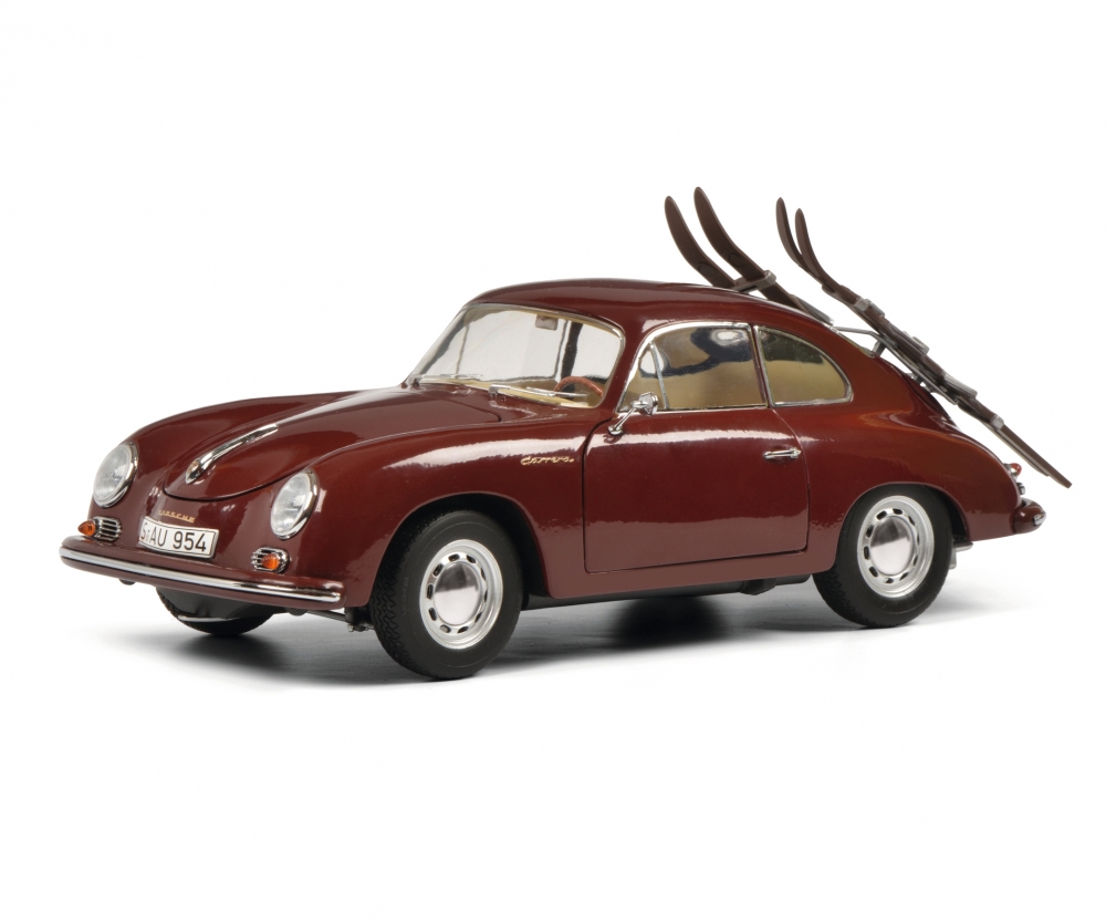 Schuco 450030000 Porsche 356A Skiurlaub 1:18 1:18