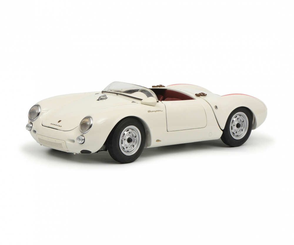 Schuco 450033300 Porsche 550 A Spyder,weiß 1:18 1:18