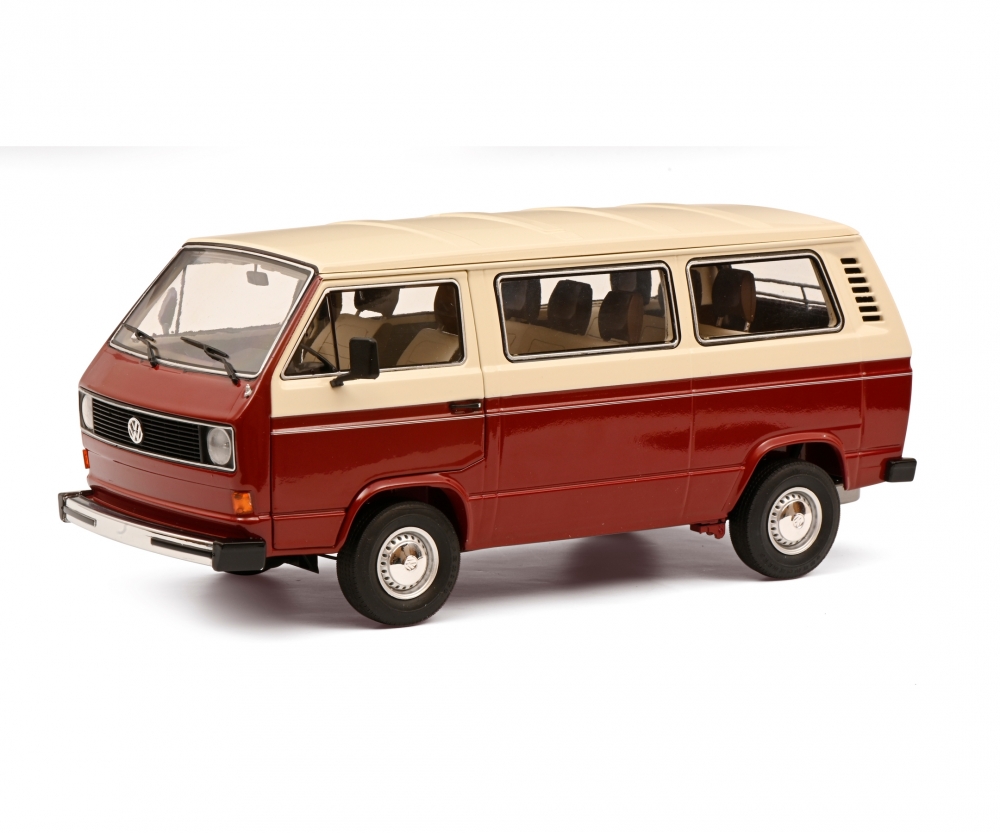 Schuco 450038100 VW T3a Bus rot/weiß 1:18 1:18