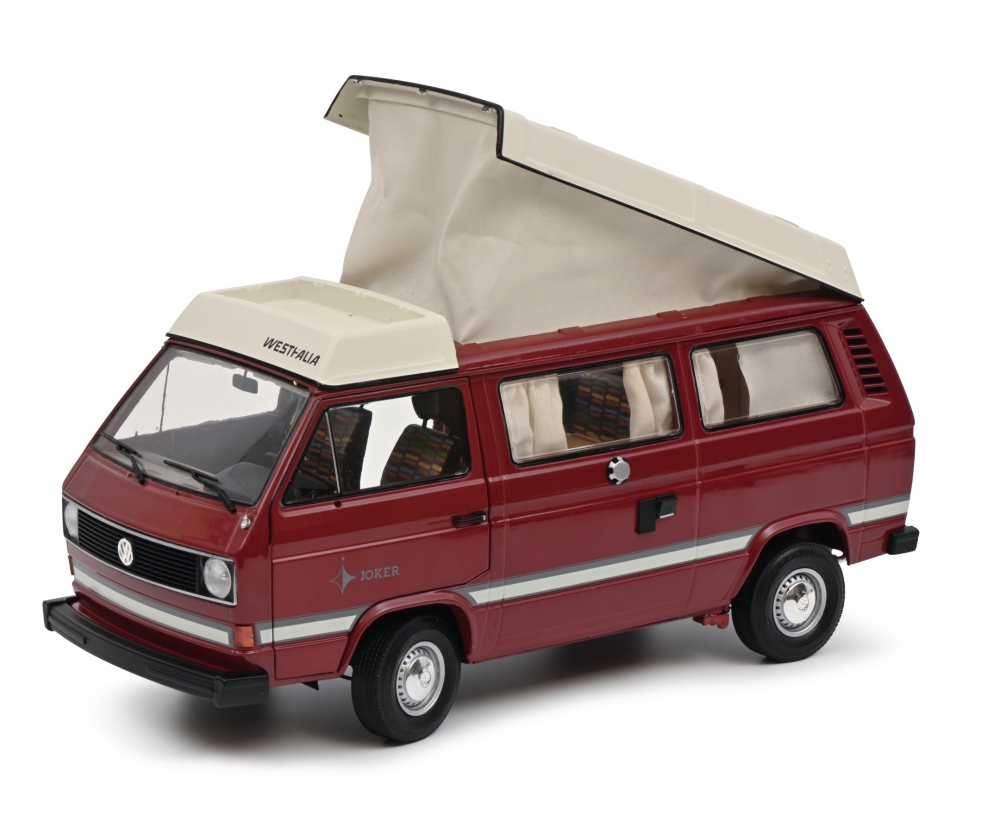 Schuco 450038900 VW T3a Camper rot 1:18 1:18