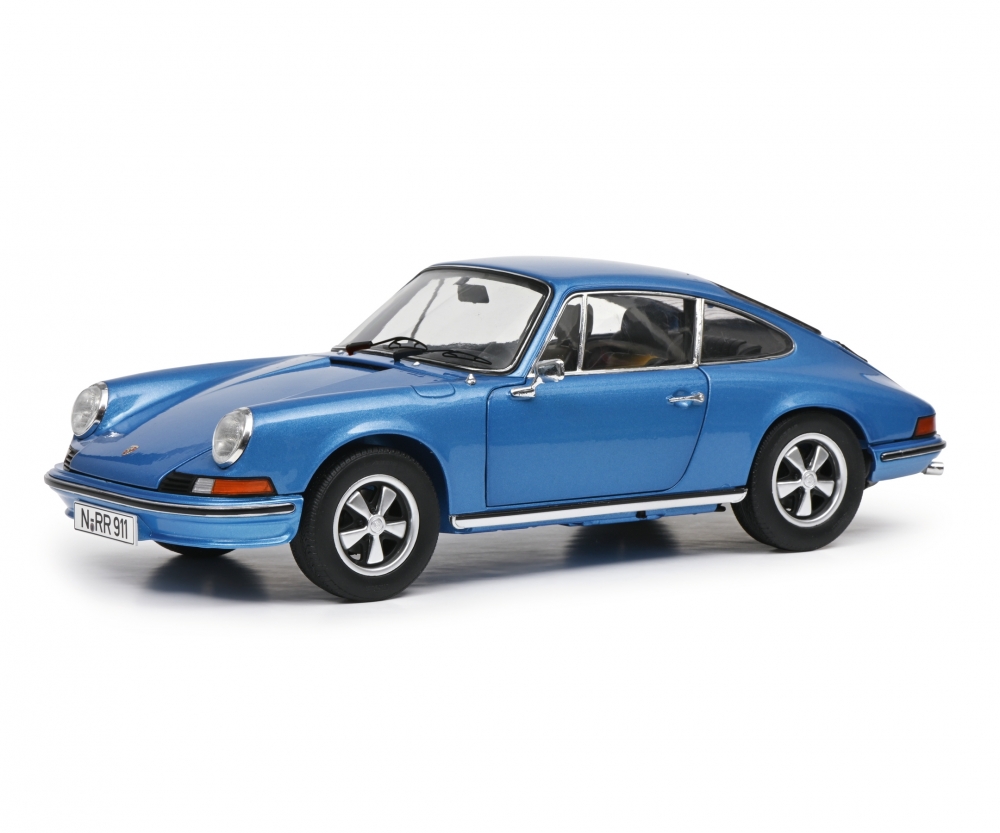 Schuco 450039100 Porsche 911 S Coupé blau 1:18 1:18