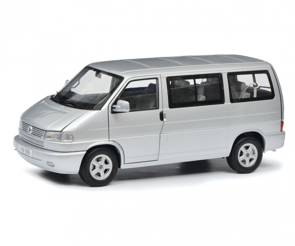 Schuco 450041500 VW T4b Caravelle - silber (00415) 1:18