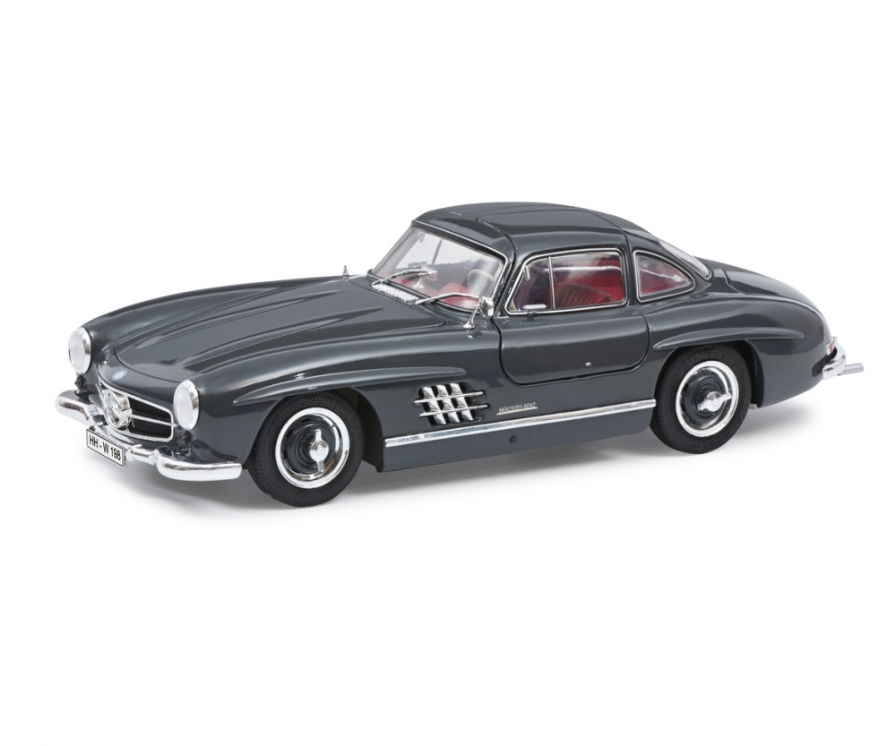 Schuco 450045100 MB 300 SL Flügelt.grau 1:18 - Vorbestellung 1:18