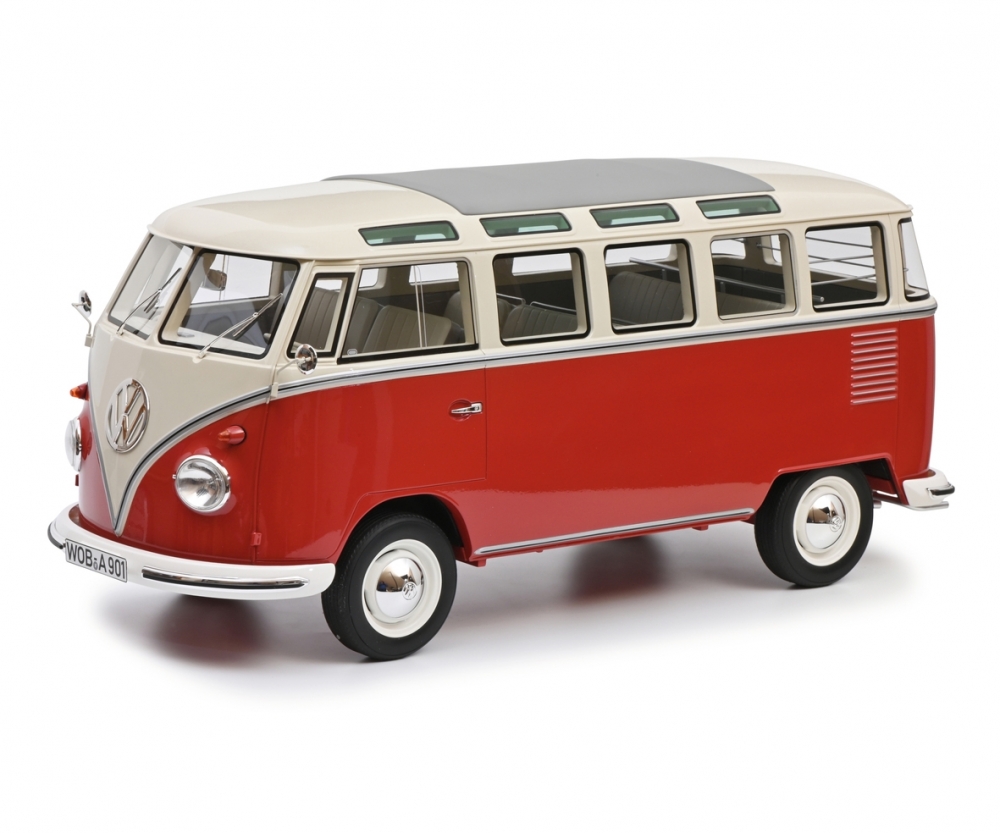 Schuco 450051100 VW T1b Samba beige/rot 1:8 - Vorbestellung 1:8