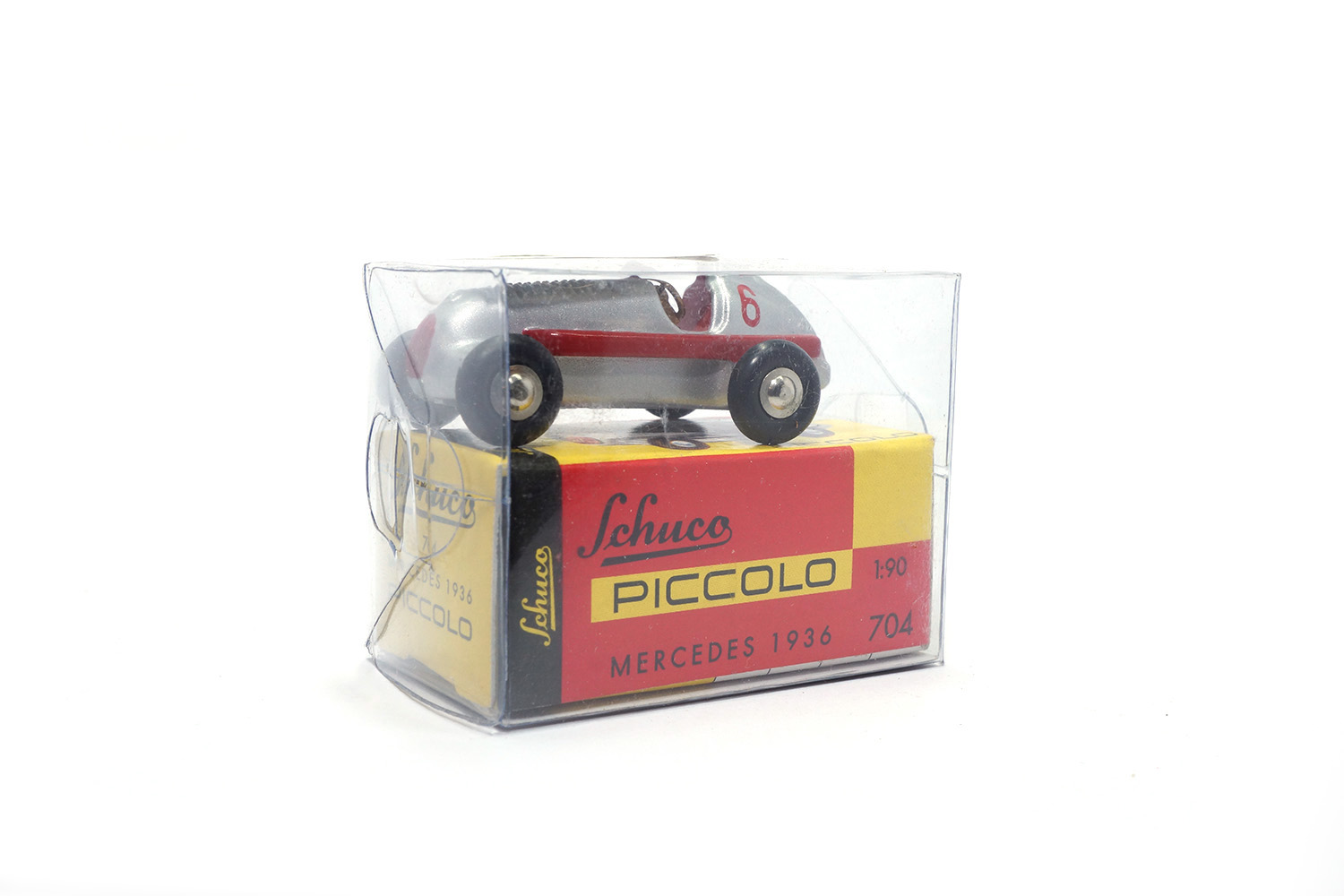 Schuco 01171 Mercedes 1936 - Nummer 6 1:90 (Piccolo)