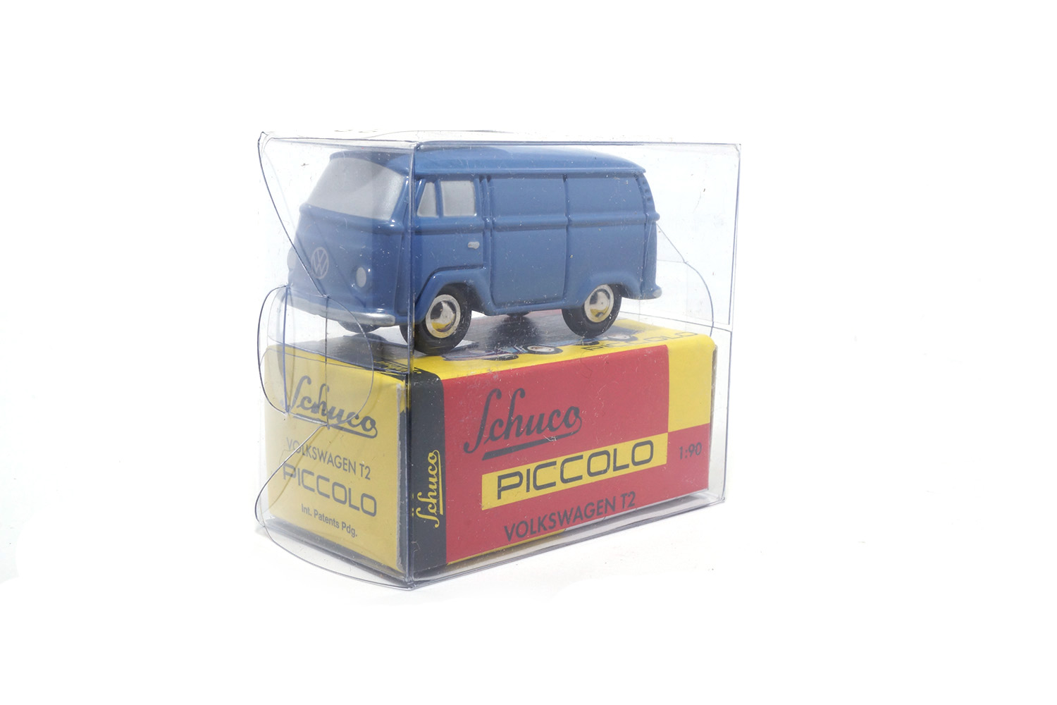 Schuco 01321 VW T2 Kastenwagen - Blau 1:90 (Piccolo)