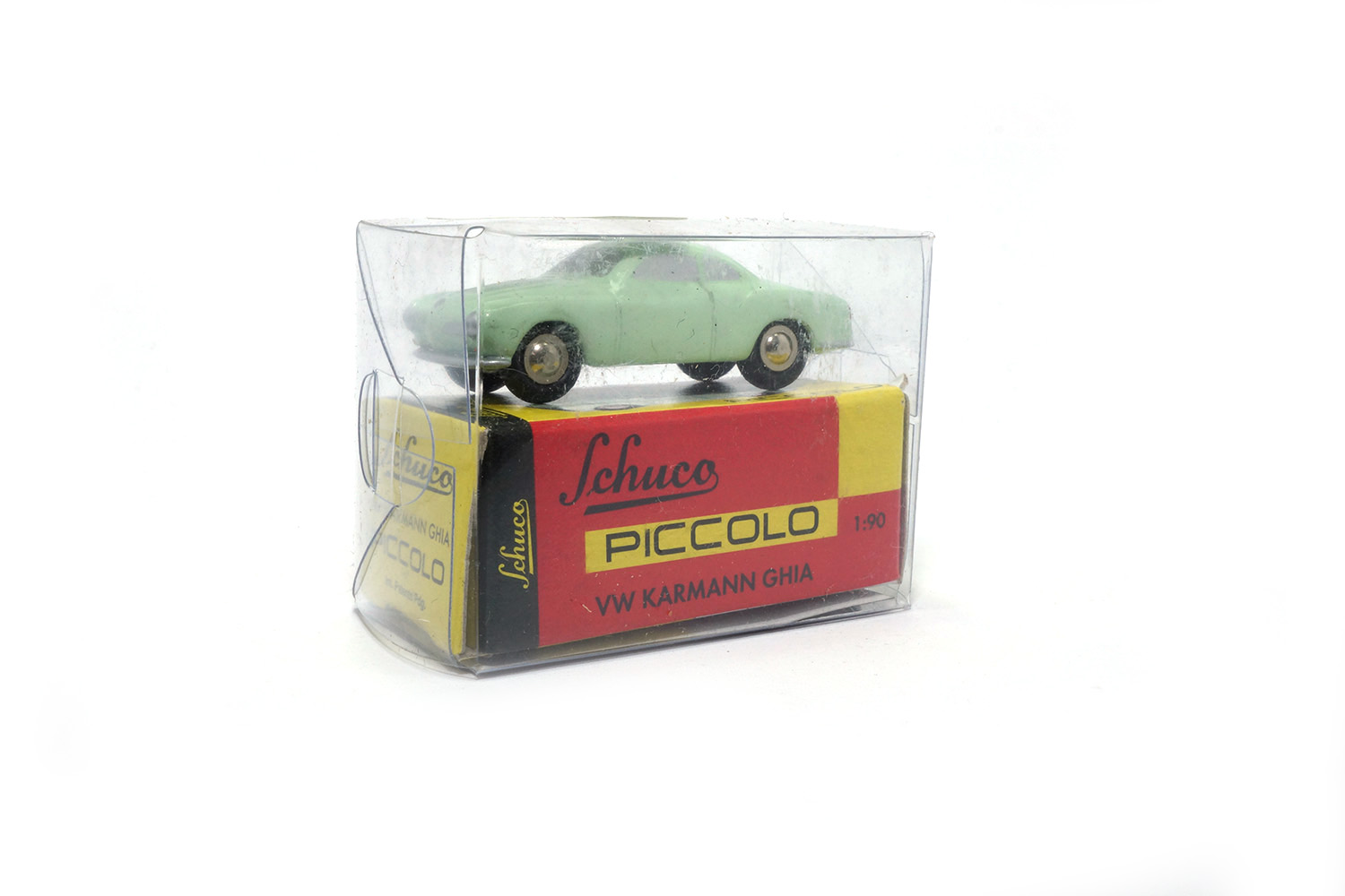 Schuco 0191 VW Karmann Ghia - Grün 1:90 (Piccolo)