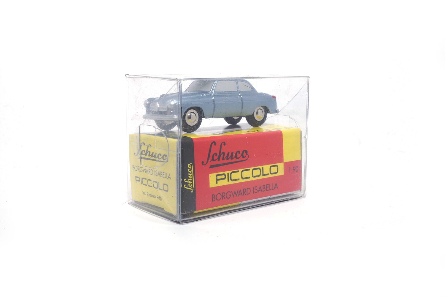 Schuco 01561 Borgward Isabella - Hellblau 1:90 (Piccolo)