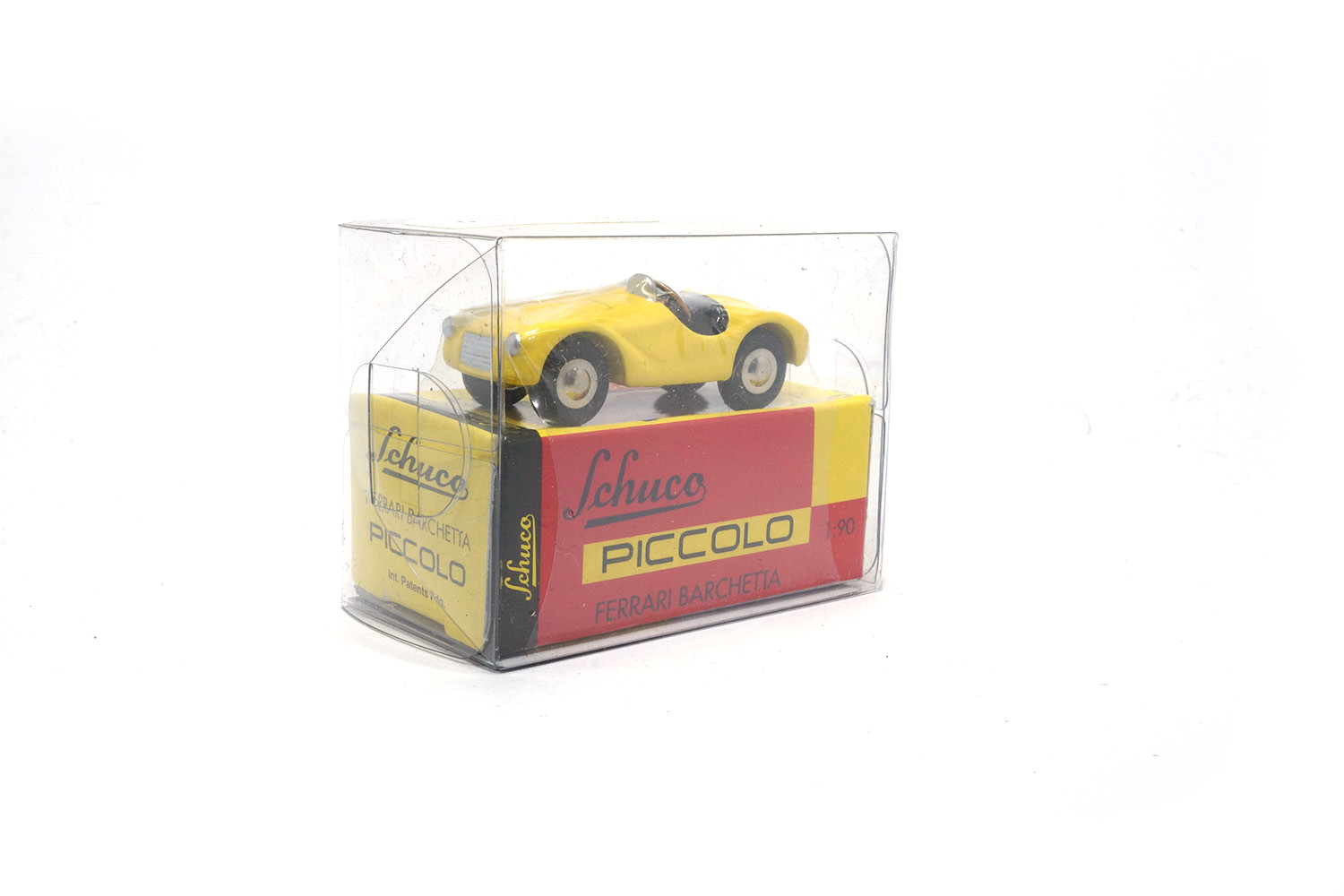 Schuco 01581 Ferrari Barchetta - Gelb 1:90 (Piccolo)