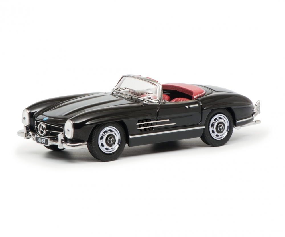 Schuco 450249700 MB 300SL Roadster, schwarz 1:43 1:43