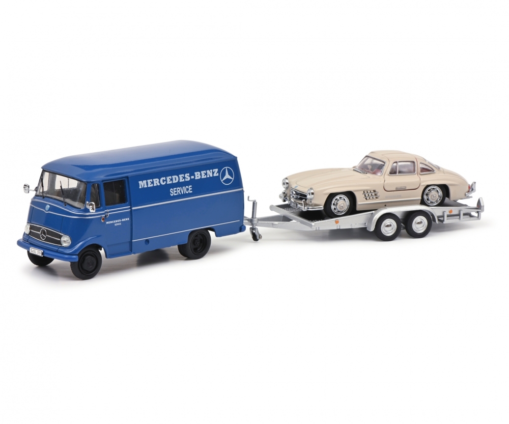 Schuco 450253900 MB L319 m.Anh.+300SL 1:43 1:43