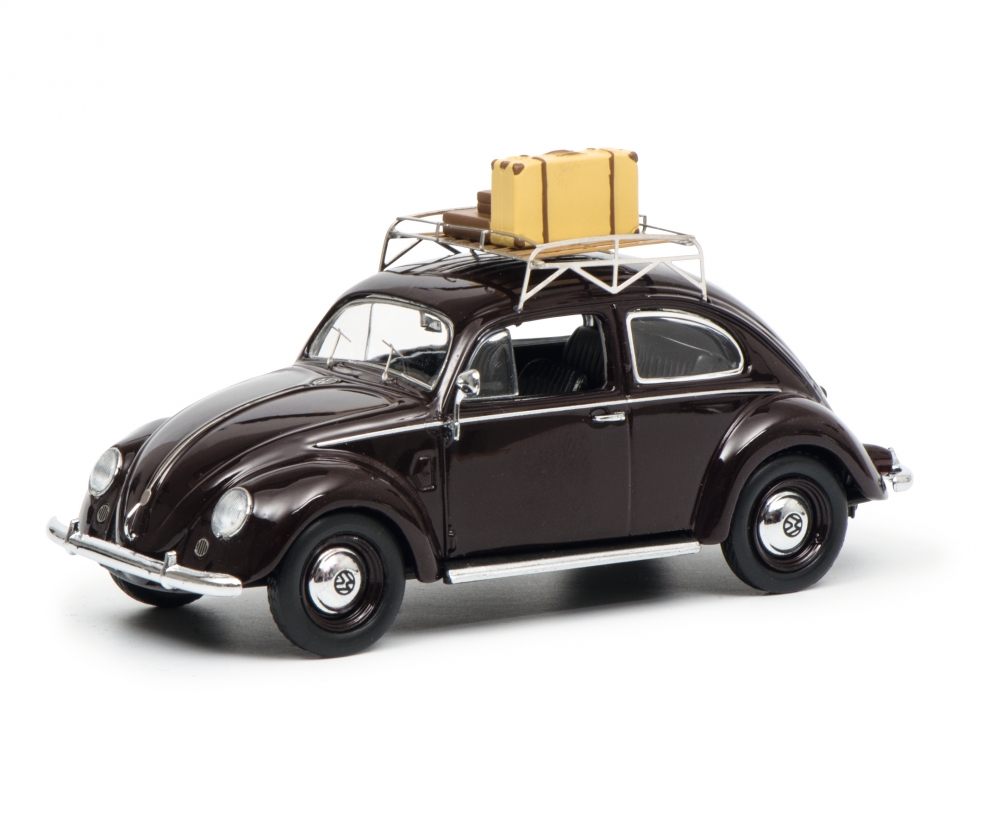 Schuco 450256800 VW Brezelkäfer, dunkelrot 1:43 - Vorbestellung 1:43