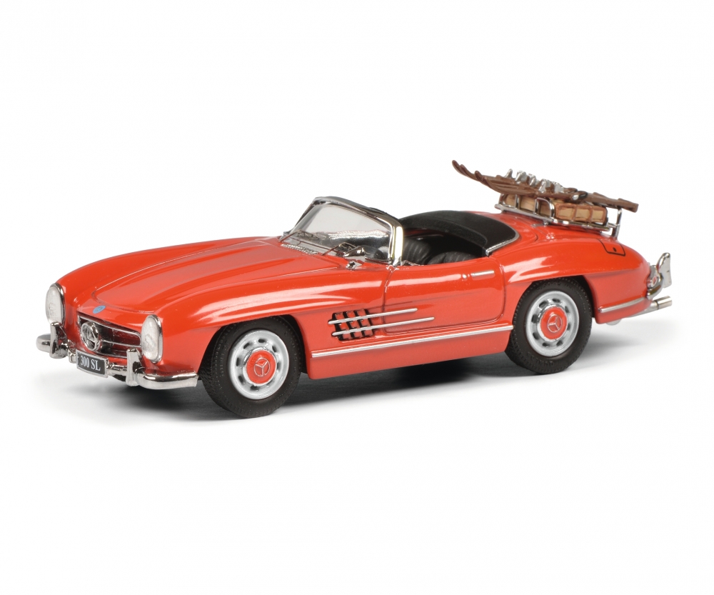 Schuco 450268900 MB 300SL Skiurlaub, rot 1:43 1:43