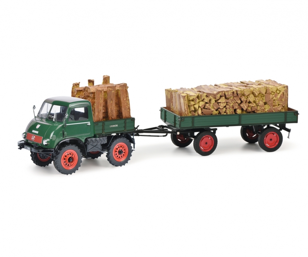 Schuco 450313300 MB Unimog 401+ Anh. 1:43 - Vorbestellung 1:43