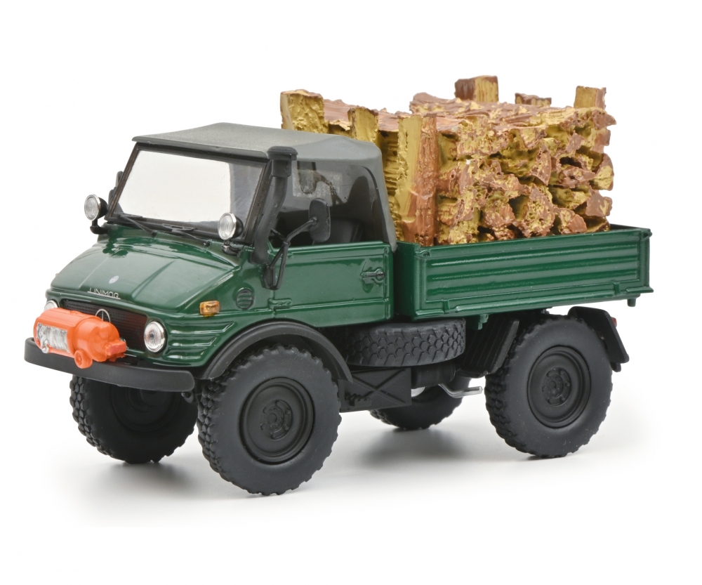 Schuco 450314800 Unimog 406 m.Holzladung 1:43 - Vorbestellung 1:43