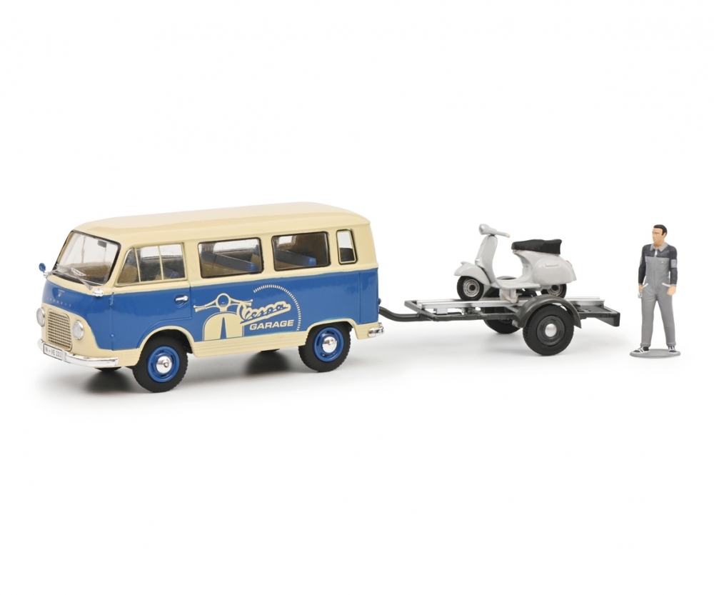 Schuco 450320000 Ford FK1000 Bus Vespa 1:43 - Vorbestellung 1:43