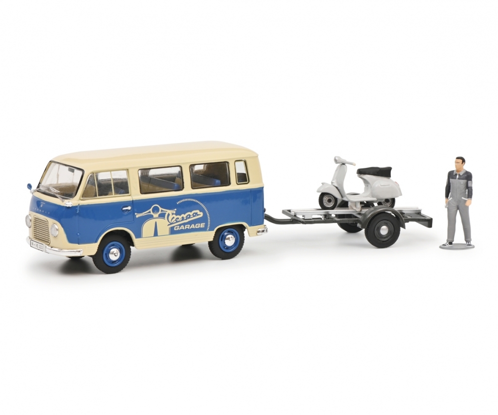 Schuco 450320000 Ford FK1000 Bus Vespa 1:43 - Vorbestellung 1:43