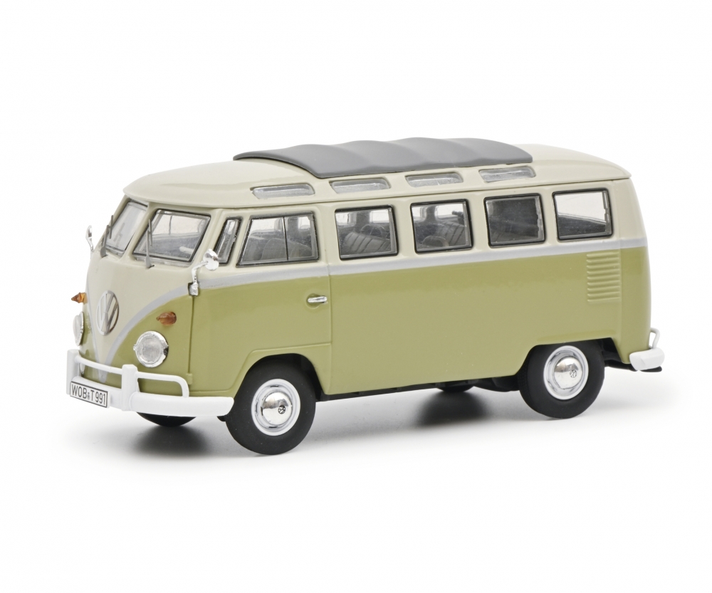 Schuco 450359200 VW T1b Samba grün/grau 1:43 1:43