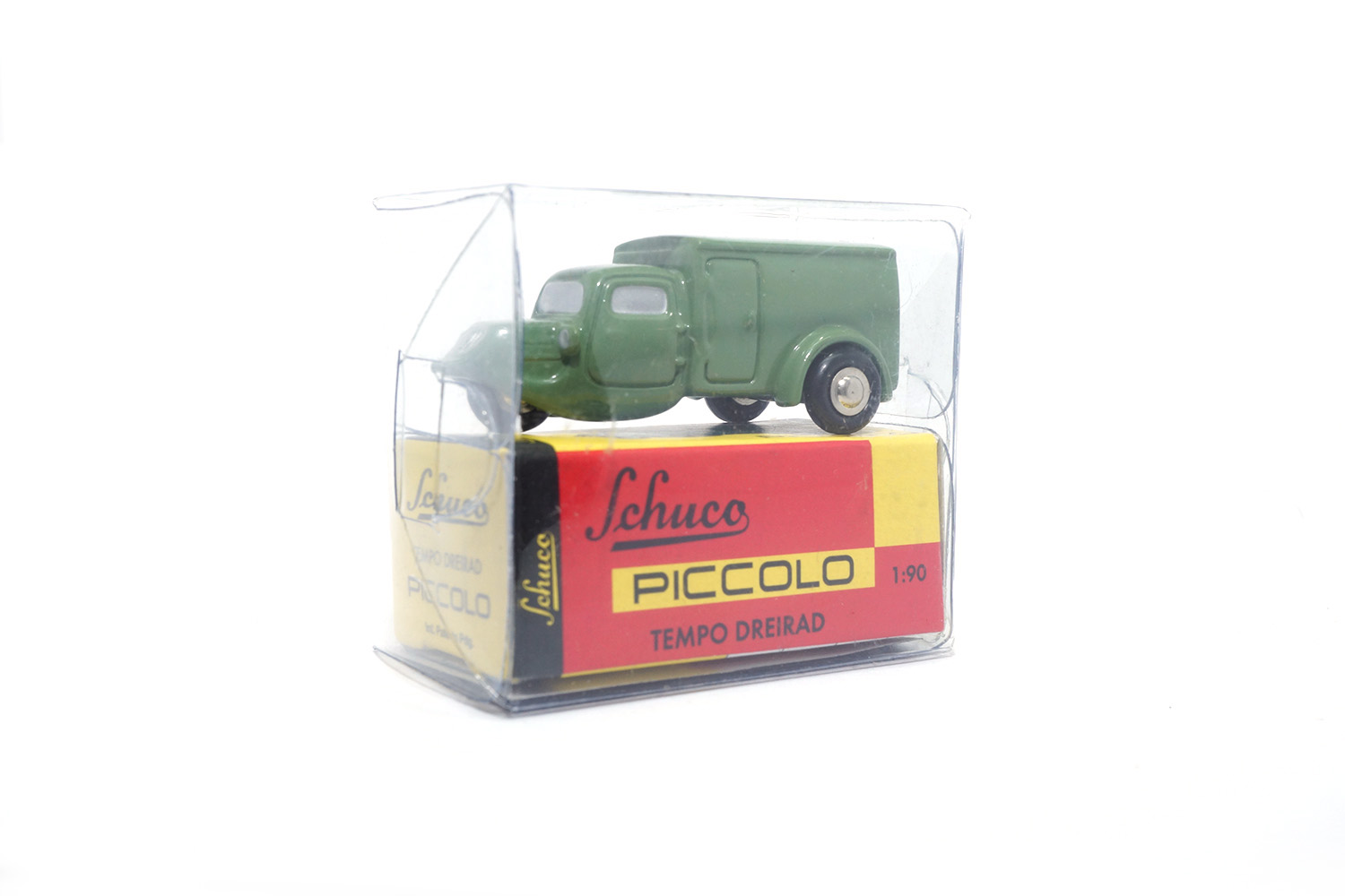 Schuco 05111 Tempo Kastenwagen - Grün 1:90 (Piccolo)