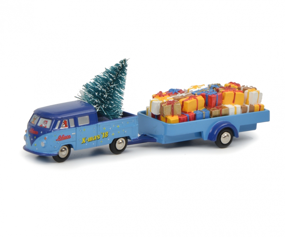 Schuco 450557300 Piccolo VW T1 Christmas 2018 