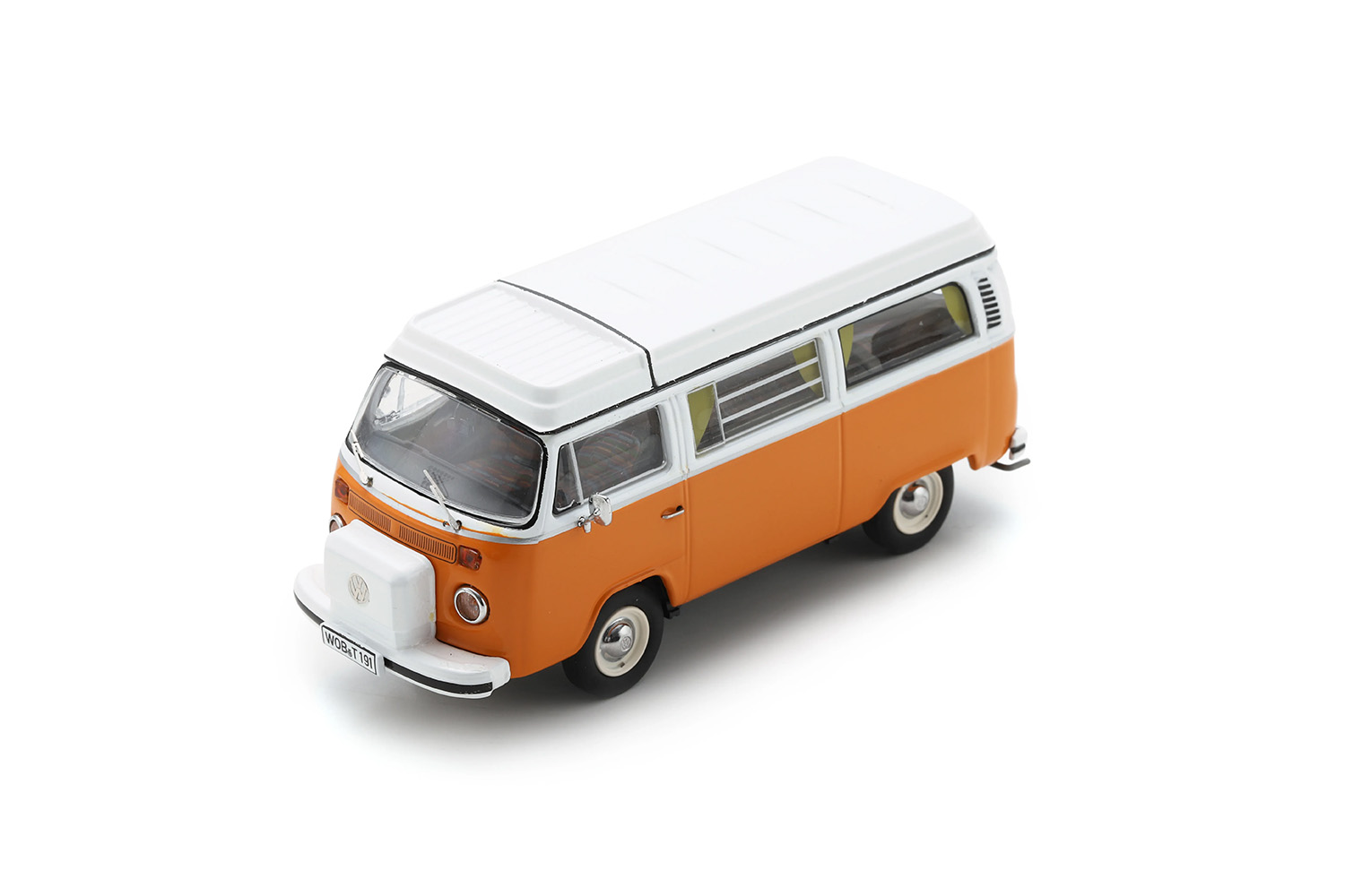Schuco 450720700 VW T2b Campingbus - Orange 1:43