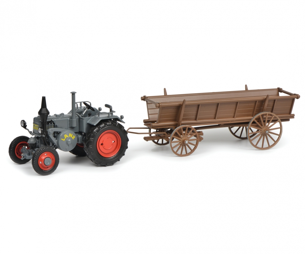 Schuco 450770200 Lanz Bulldog m.Leiterwagen 1:32 1:32