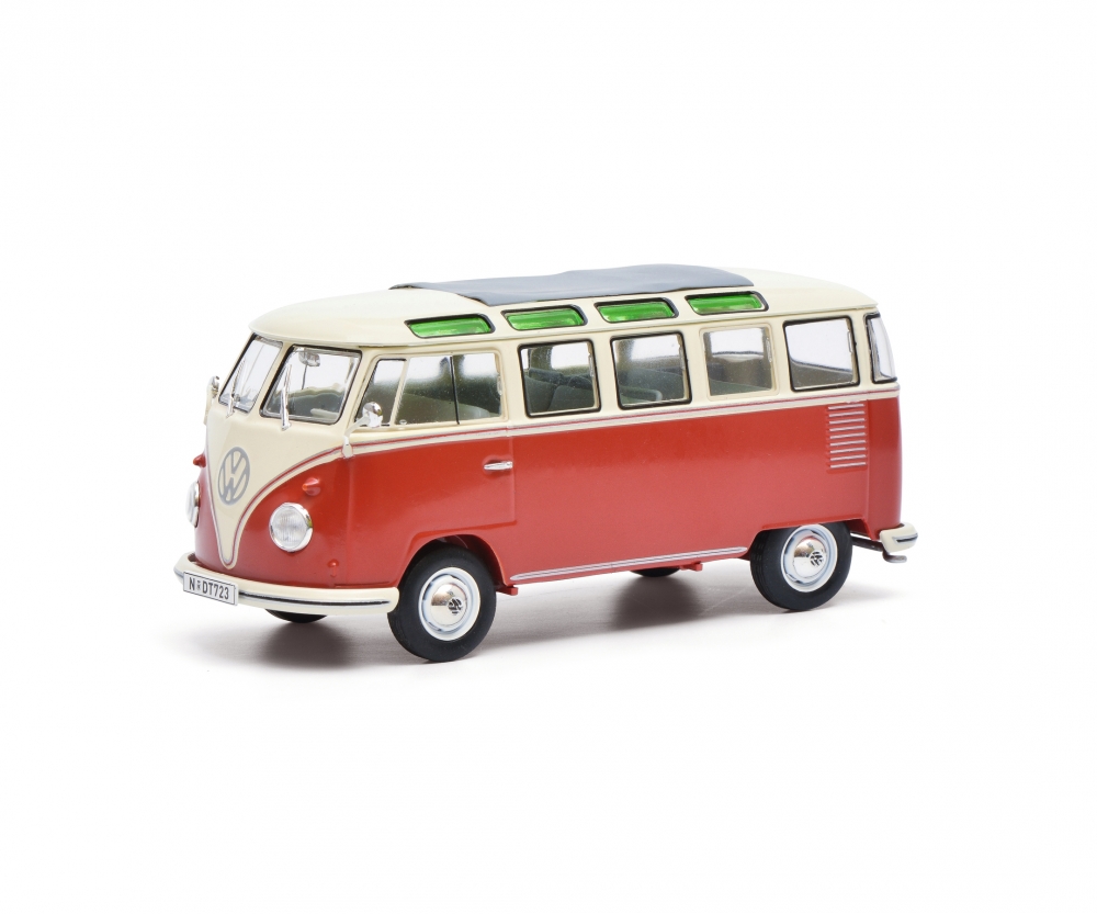 Schuco 450785200 VW T1 Samba,rot-beige 1:32 1:32