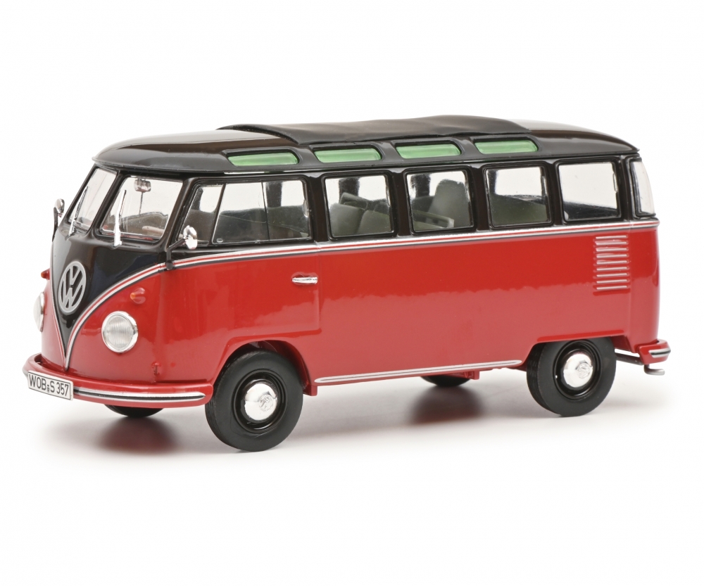 Schuco 450785700 VW T1b Samba schwarzbr. 1:32 1:32