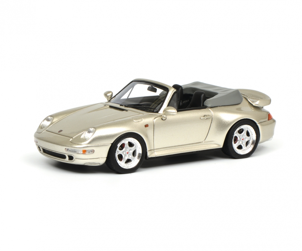 Schuco 450887900 Porsche 911 Cabrio, grau 1:43 1:43